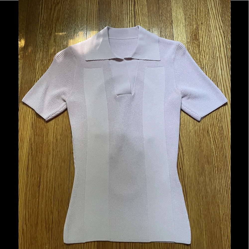 Jacquemus Top - Open back Pink Polo.